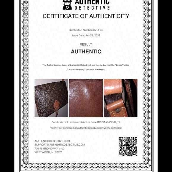 Louis Vuitton Monogram Messenger Bag in Brown and Tan - Picture 5 of 5